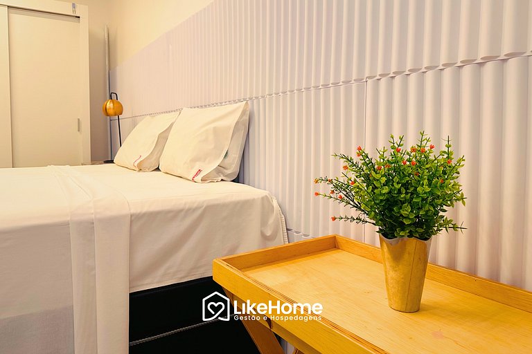 Flat Deslumbrante, Simple Smart - LikeHome Hospedagens