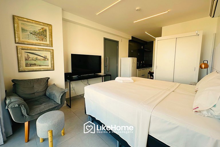 Flat Deslumbrante, Simple Smart - LikeHome Hospedagens