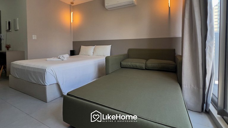 Flat Sofisticado, Simple - LikeHome Hospedagens