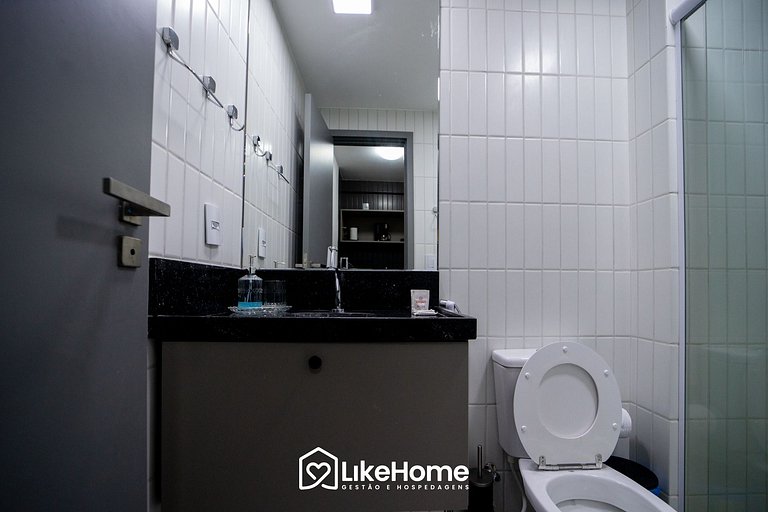 Flat Sofisticado, Simple - LikeHome Hospedagens
