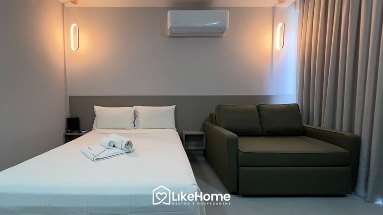 Flat Sofisticado, Simple - LikeHome Hospedagens