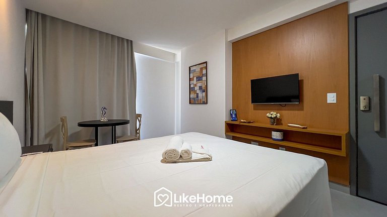 Flat em Manaíra com janelão vista mar  - LikeHome