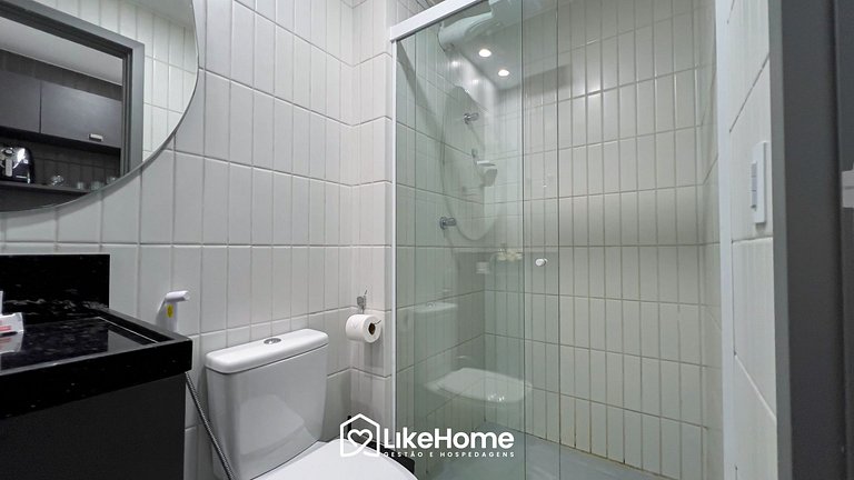 Flat em Manaíra com janelão vista mar  - LikeHome