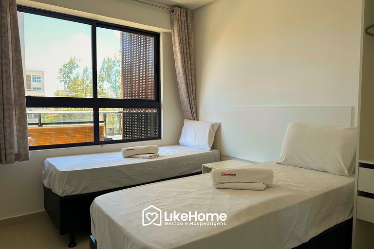 Flat 2 Quartos, Vista Mar Intermares