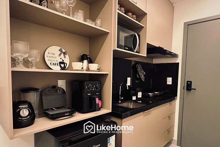 Formidável Flat Solaz - LikeHome Hospedagens