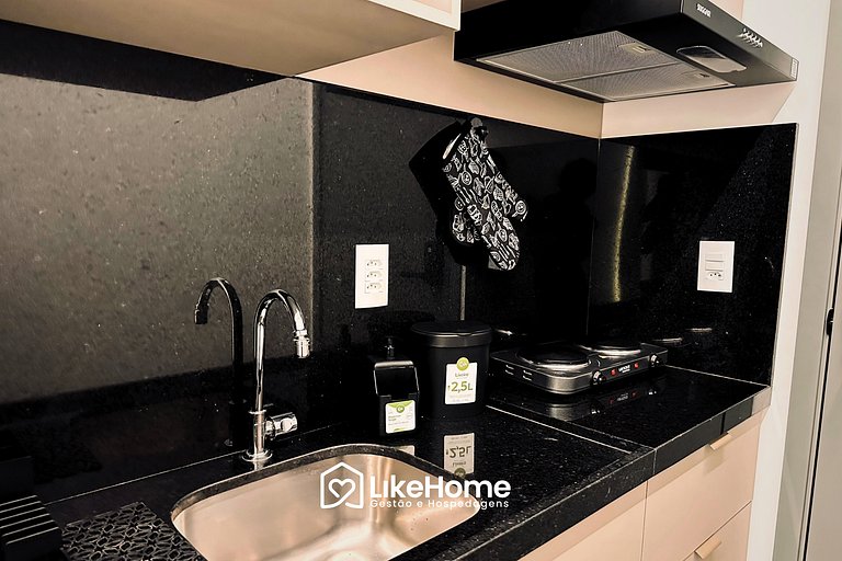 Flat aconchegante com piscina no Manaíra -LikeHome
