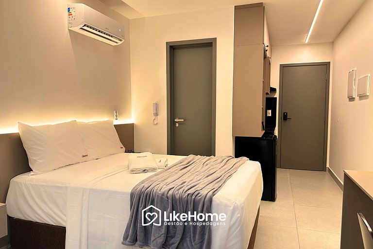 Flat aconchegante com piscina no Manaíra -LikeHome