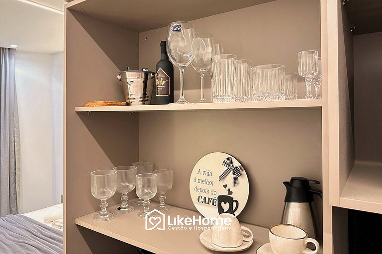 Formidável Flat Solaz - LikeHome Hospedagens