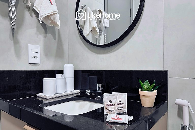 Flat aconchegante com piscina no Manaíra -LikeHome