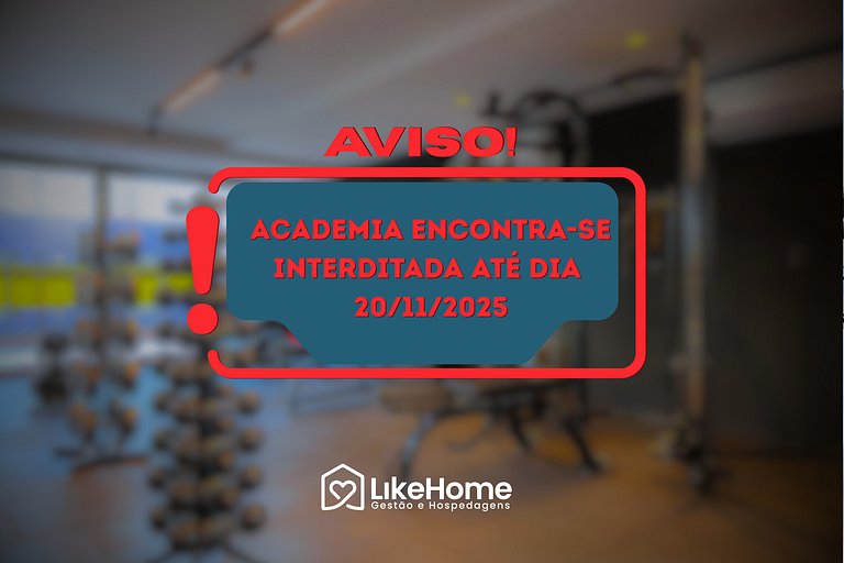 Apt. 2 Quartos, Move Tambaú - LikeHome Hospedagens