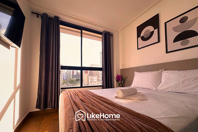Aconchegante Flat Tambaú c/ vista - LikeHome