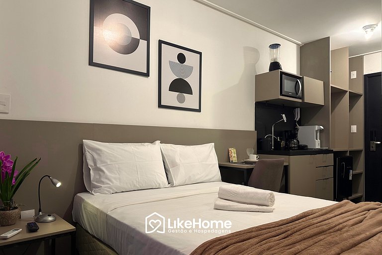 Aconchegante Flat Tambaú c/ vista - LikeHome