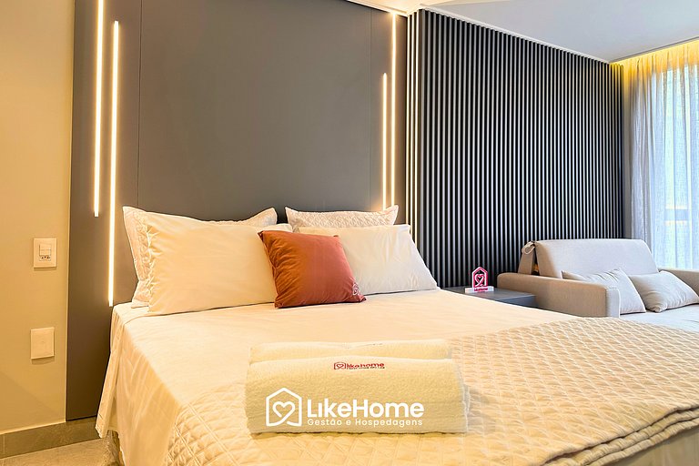 Flat área externa privativa Cabo Branco - LikeHome