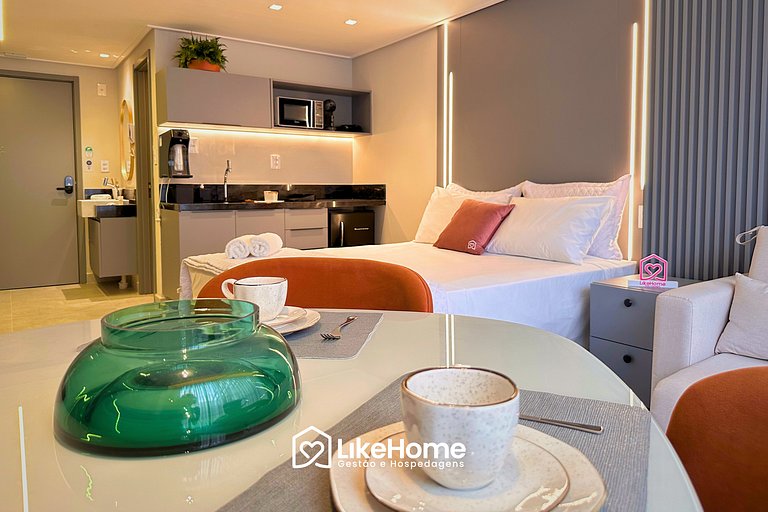 Flat área externa privativa Cabo Branco - LikeHome