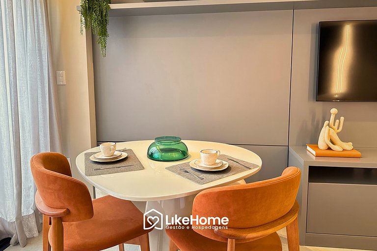 Flat área externa privativa Cabo Branco - LikeHome