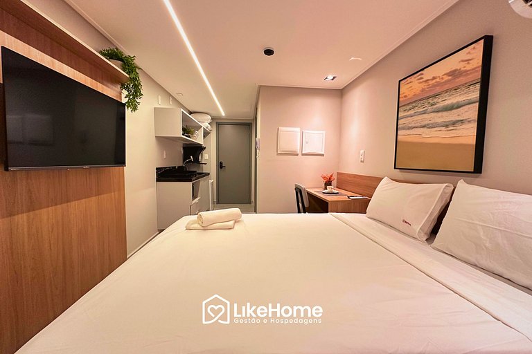 Lindo Flat Hit Cabo Branco - LikeHome Hospedagens