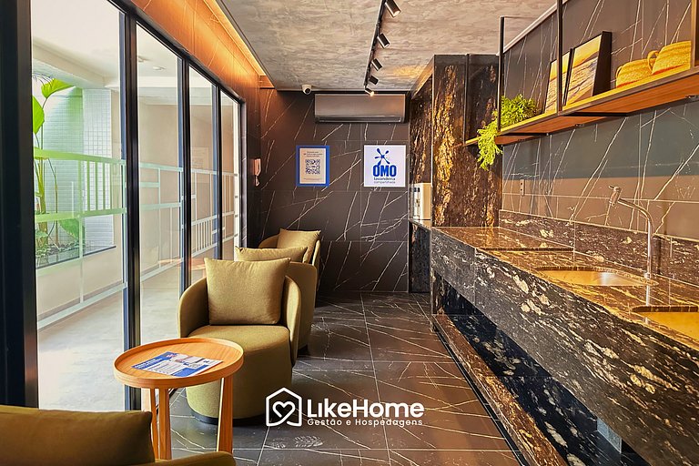 Belíssimo Flat Hit - LikeHome Hospedagens