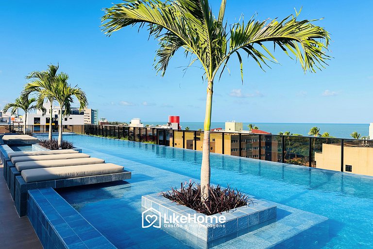 Flat agradável na praia de Cabo Branco - LikeHome