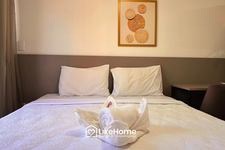 Lindo Flat com vista cidade em Tambaú - LikeHome