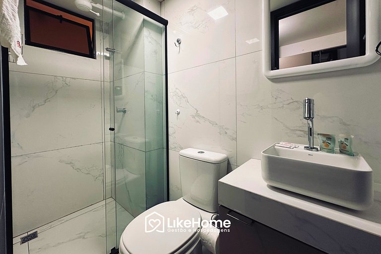 Lindo Flat com vista cidade em Tambaú - LikeHome