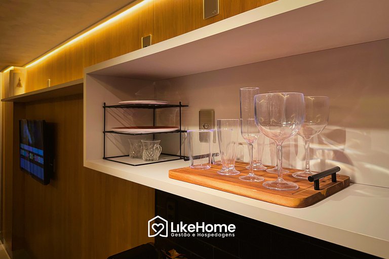 Aconchegante Flat Hit - LikeHome Hospedagens