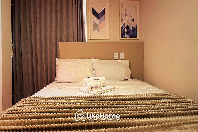 Lindo Flat Vivendas do Mar - LikeHome Hospedagens