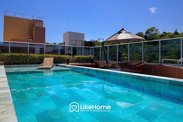 Moderno flat em Cabo Branco praia - LikeHome