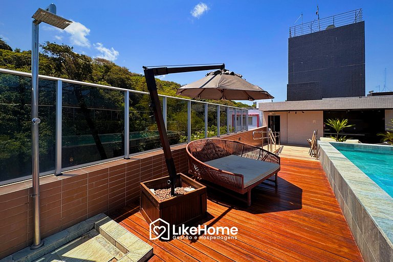 Moderno flat em Cabo Branco praia - LikeHome