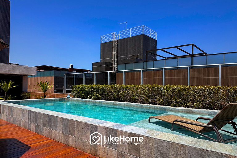 Moderno flat em Cabo Branco praia - LikeHome
