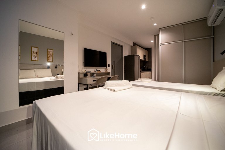 Flat Confortável, Simple - LikeHome Hospedagens