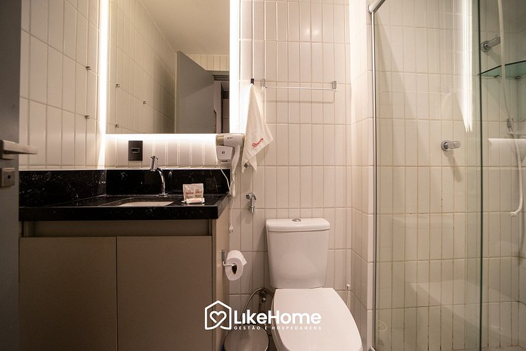 Flat Confortável, Simple - LikeHome Hospedagens