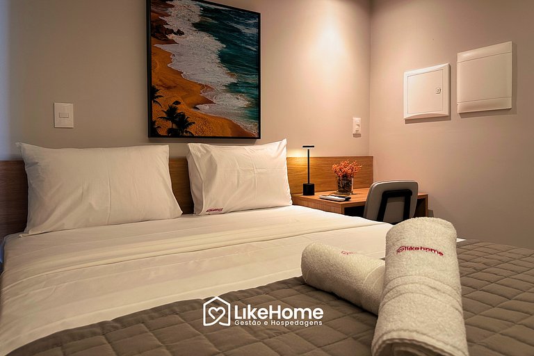 Flat Acolhedor Hit - LikeHome Hospedagens