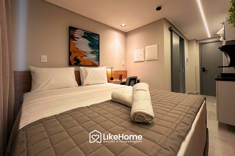 Flat Acolhedor Hit - LikeHome Hospedagens