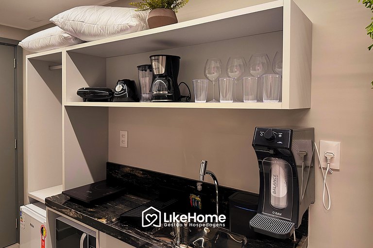 Flat Acolhedor Hit - LikeHome Hospedagens