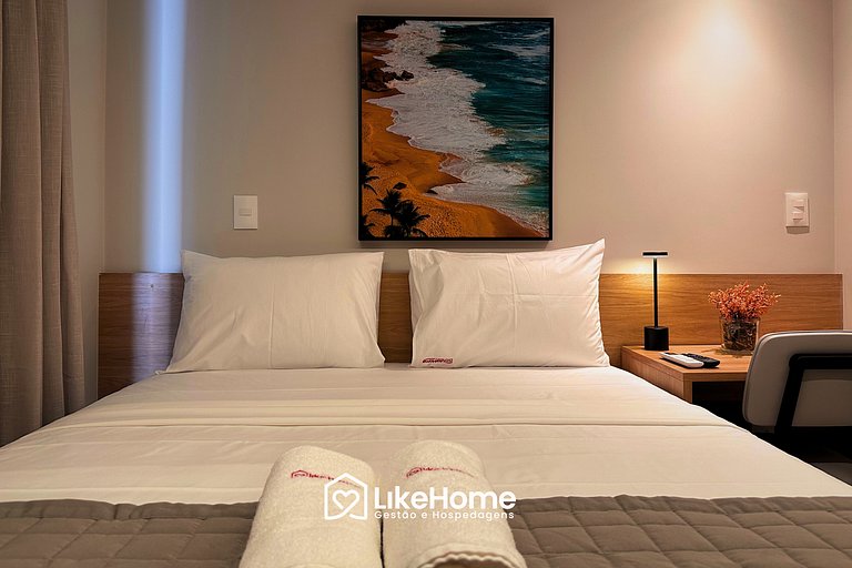 Flat Acolhedor Hit - LikeHome Hospedagens