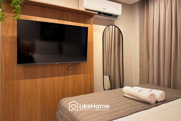 Flat Acolhedor Hit - LikeHome Hospedagens