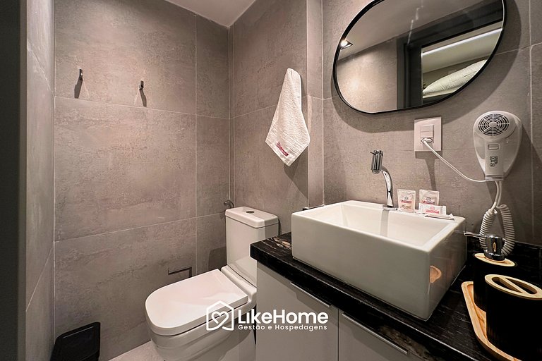 Flat Acolhedor Hit - LikeHome Hospedagens