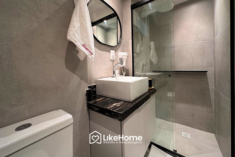 Flat Acolhedor Hit - LikeHome Hospedagens