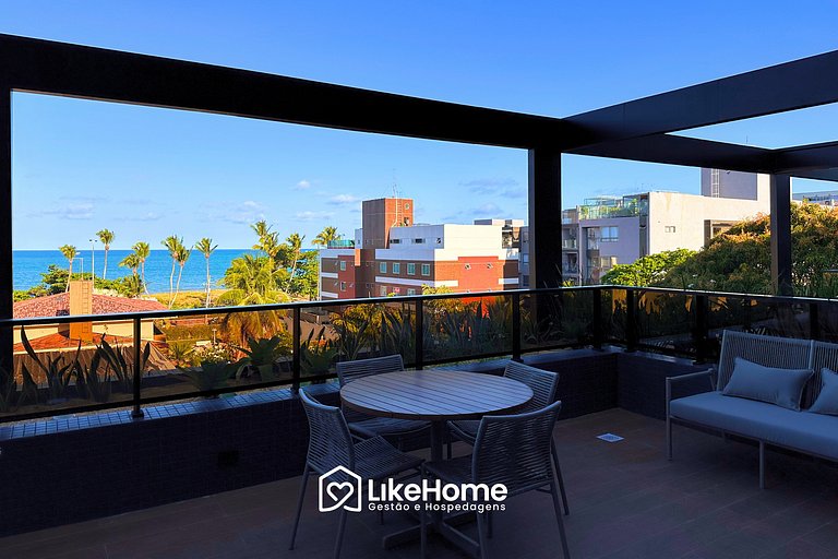 Flat com varanda Hit - LikeHome Hospedagens