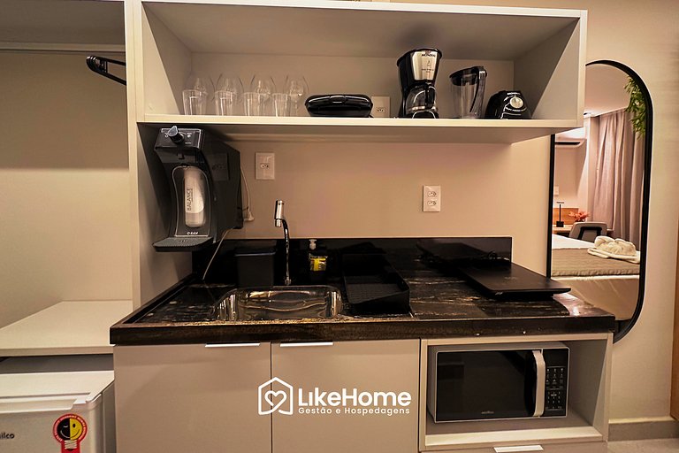 Flat Aconchegante no Hit - LikeHome Hospedagens
