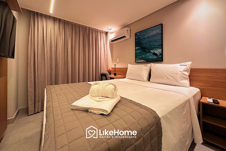 Flat Aconchegante no Hit - LikeHome Hospedagens