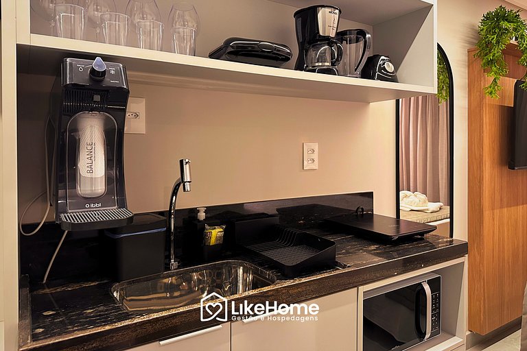 Flat Aconchegante no Hit - LikeHome Hospedagens