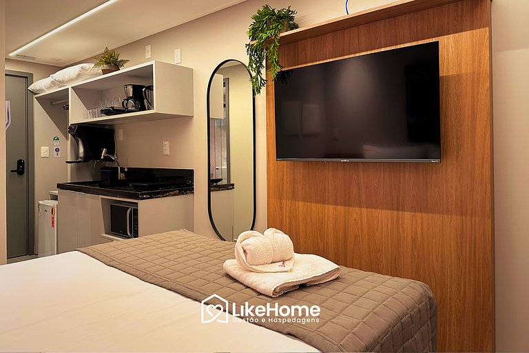 Flat Aconchegante no Hit - LikeHome Hospedagens