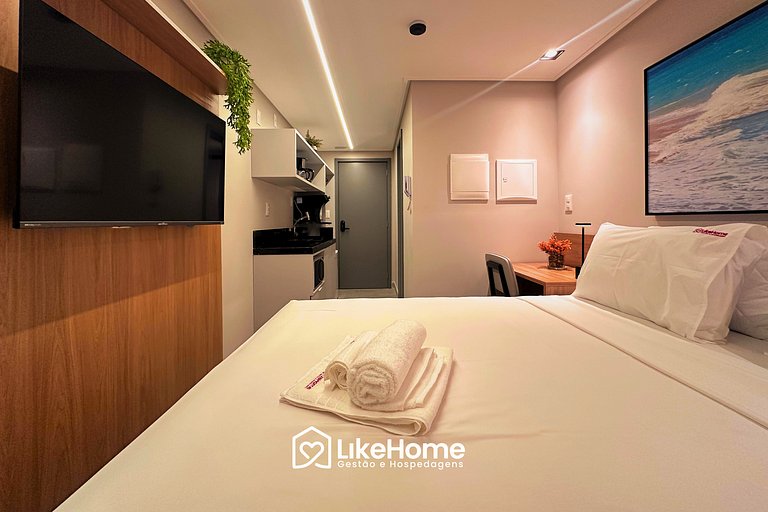 Confortável Flat Hit - LikeHome Hospedagens