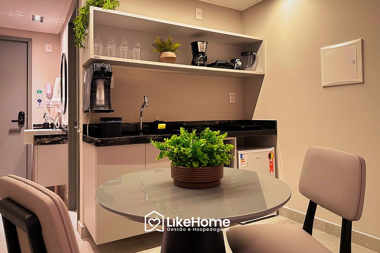 Flat com área externa Cabo Branco - LikeHome