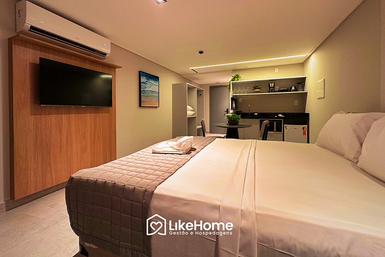 Flat com área externa Cabo Branco - LikeHome