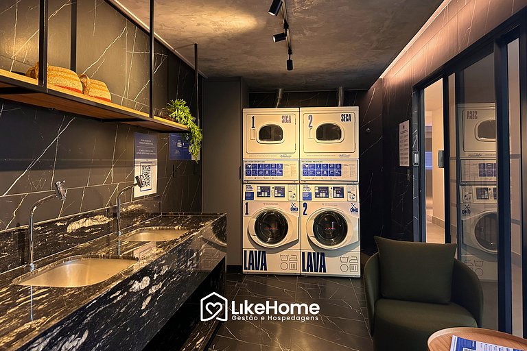 Impecável flat no Hit - LikeHome Hospedagens