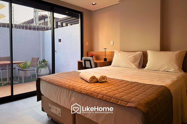 Flat c/ jardim na Orla de Cabo Branco - LikeHome