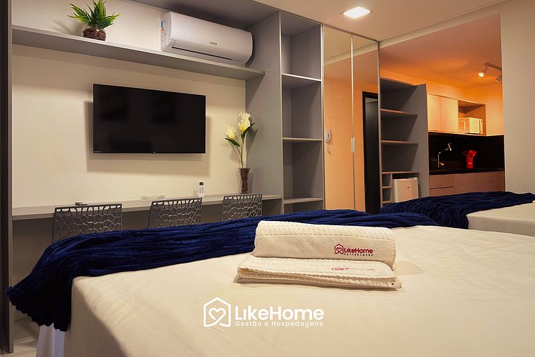 Flat espaçoso em Tambaú p/ 4 pessoas - LikeHome