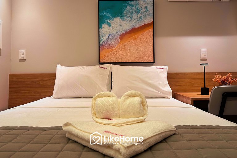 Flat incrível no Hit Cabo Branco praia - LikeHome